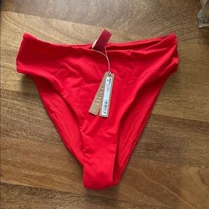 SKIMS swim mid waist bikini bottom size small